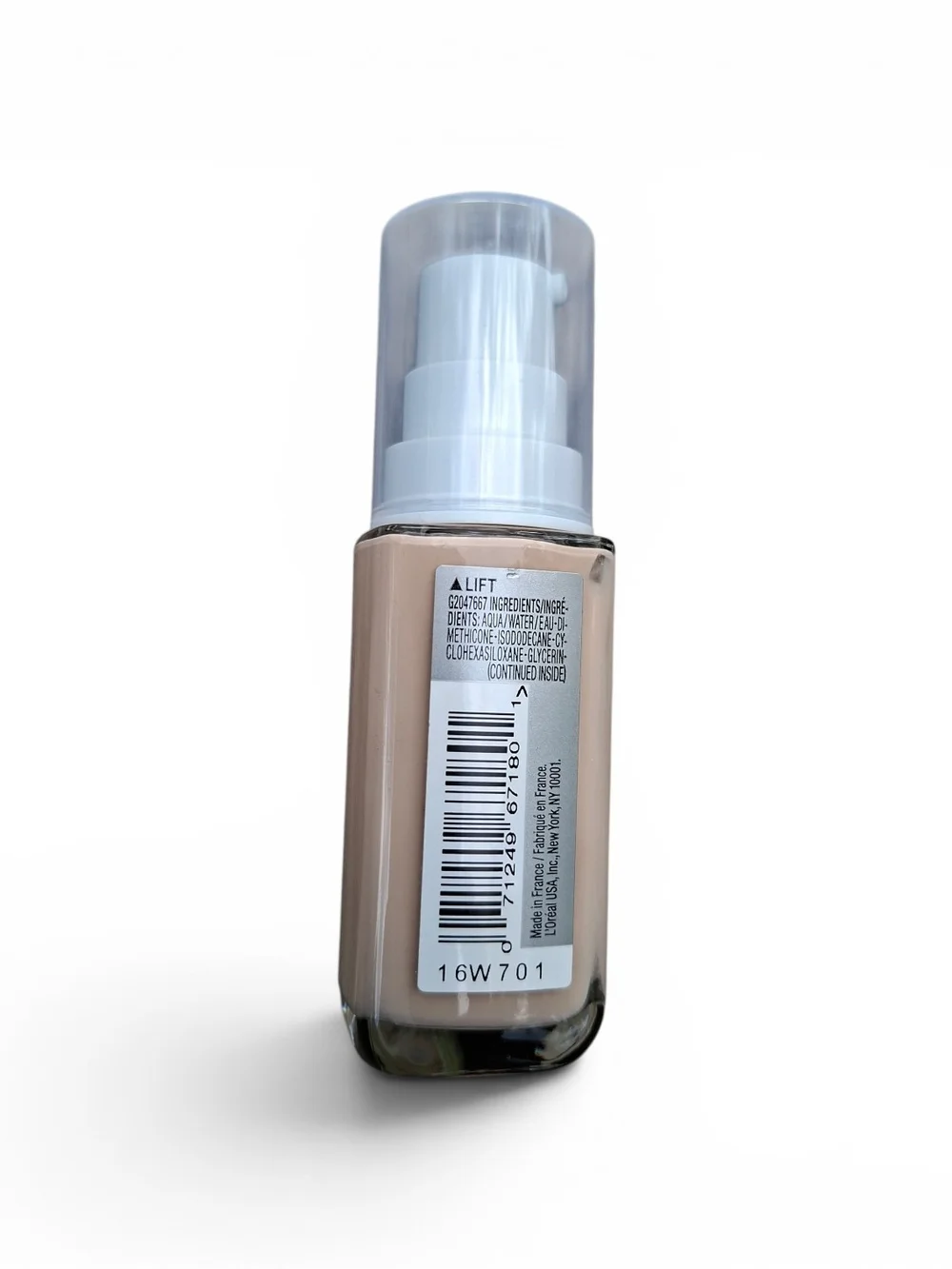 L'Oreal True Match Foundation C2 Cool Light - Nude Beige Finish